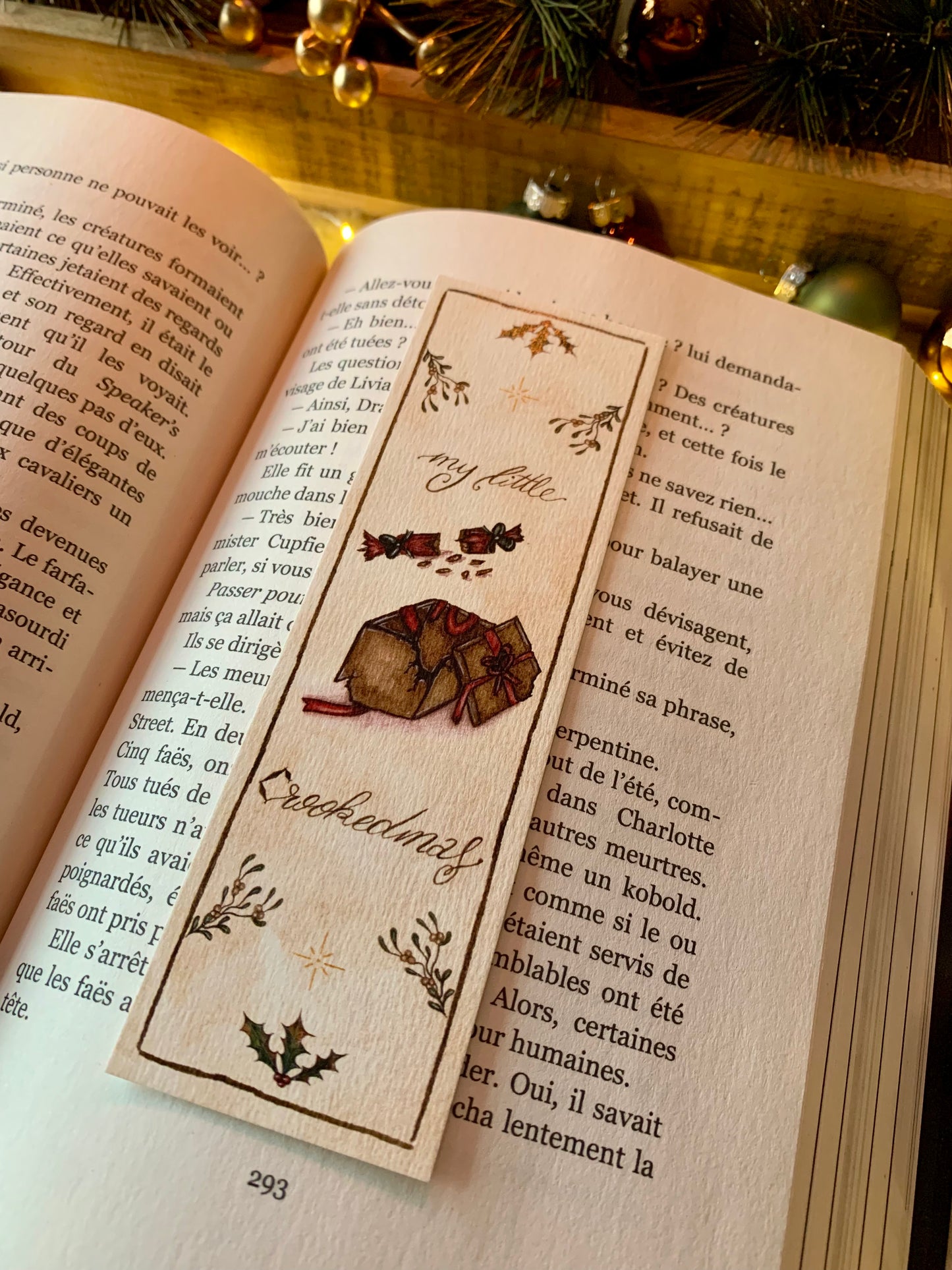 Marque-pages "My Little Crookedmas"