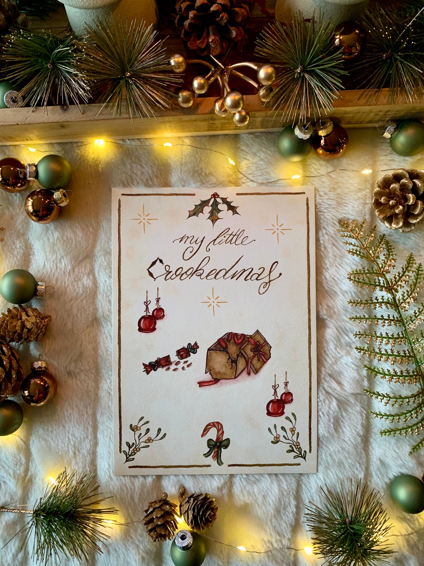 Affiches A5 "My little Crookedmas"