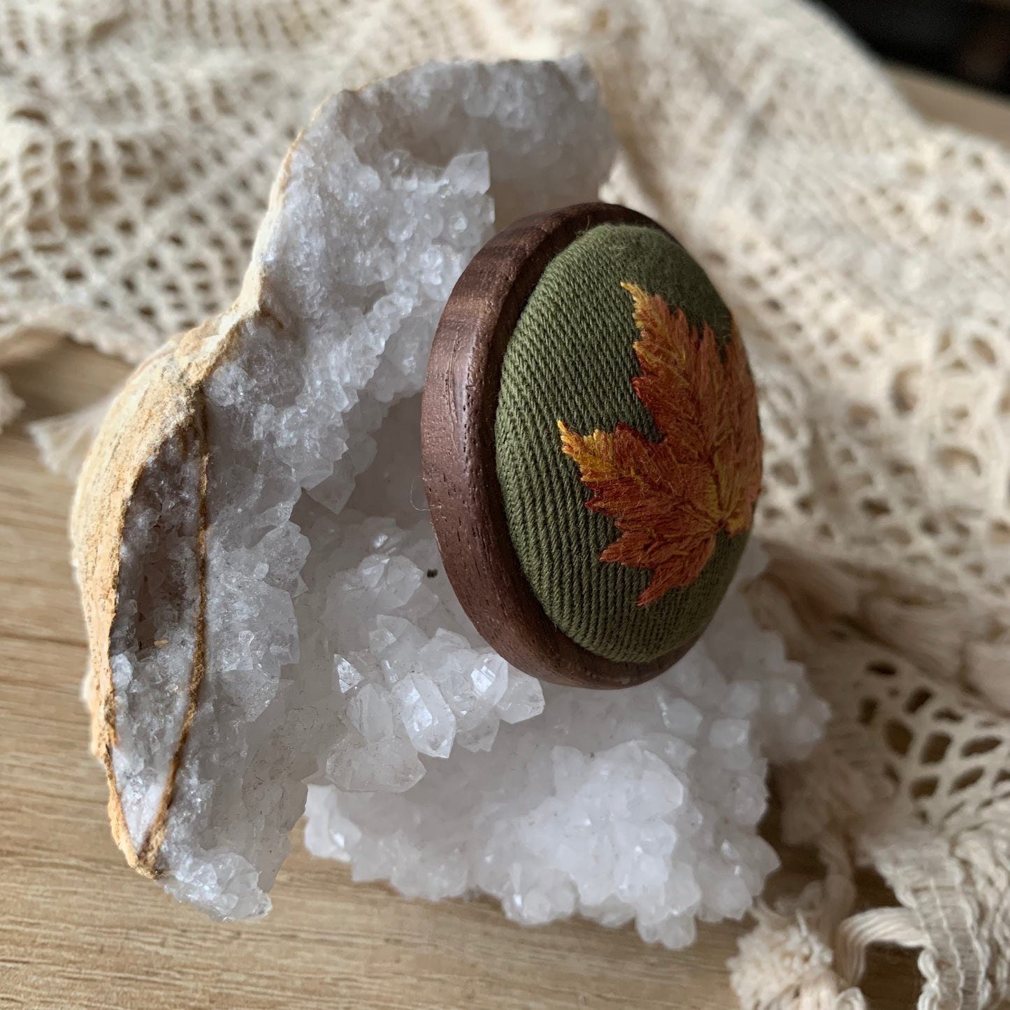 Broche Feuille d'érable