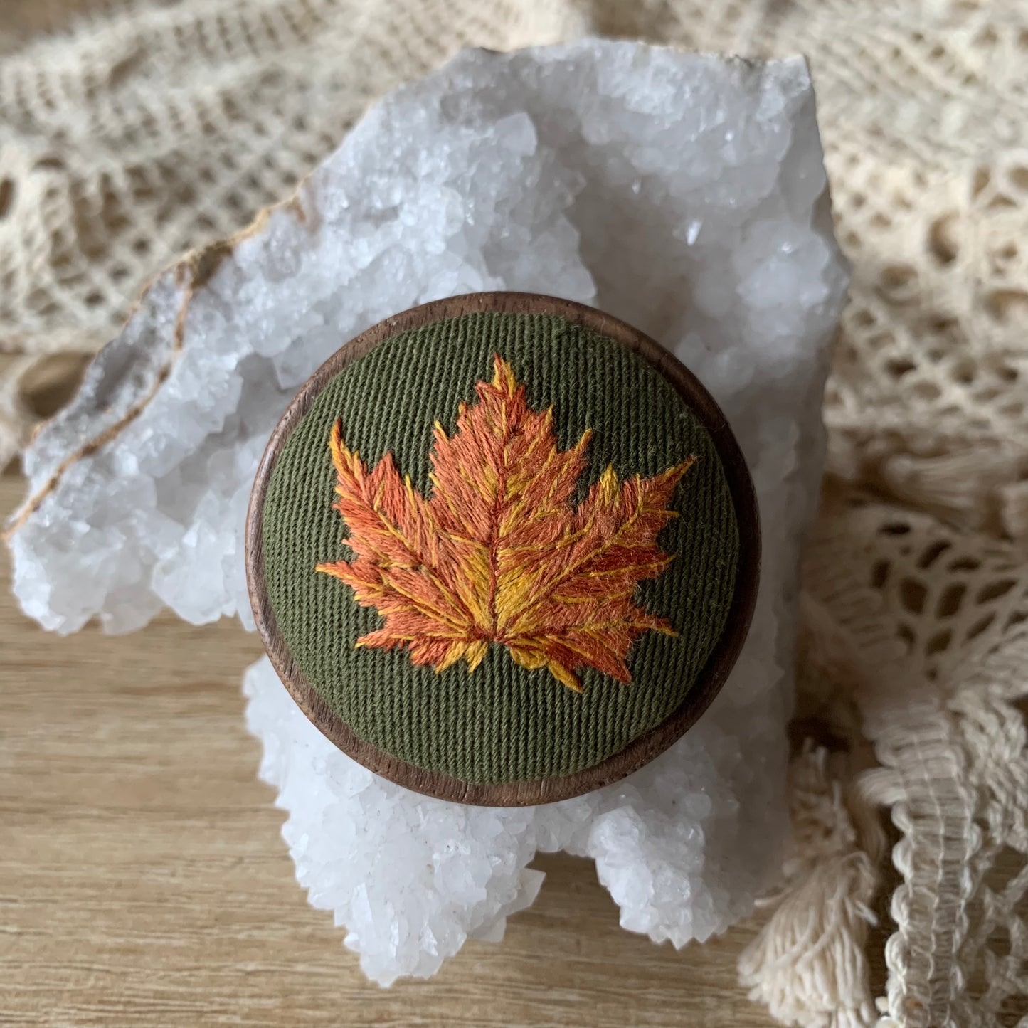 Broche Feuille d'érable