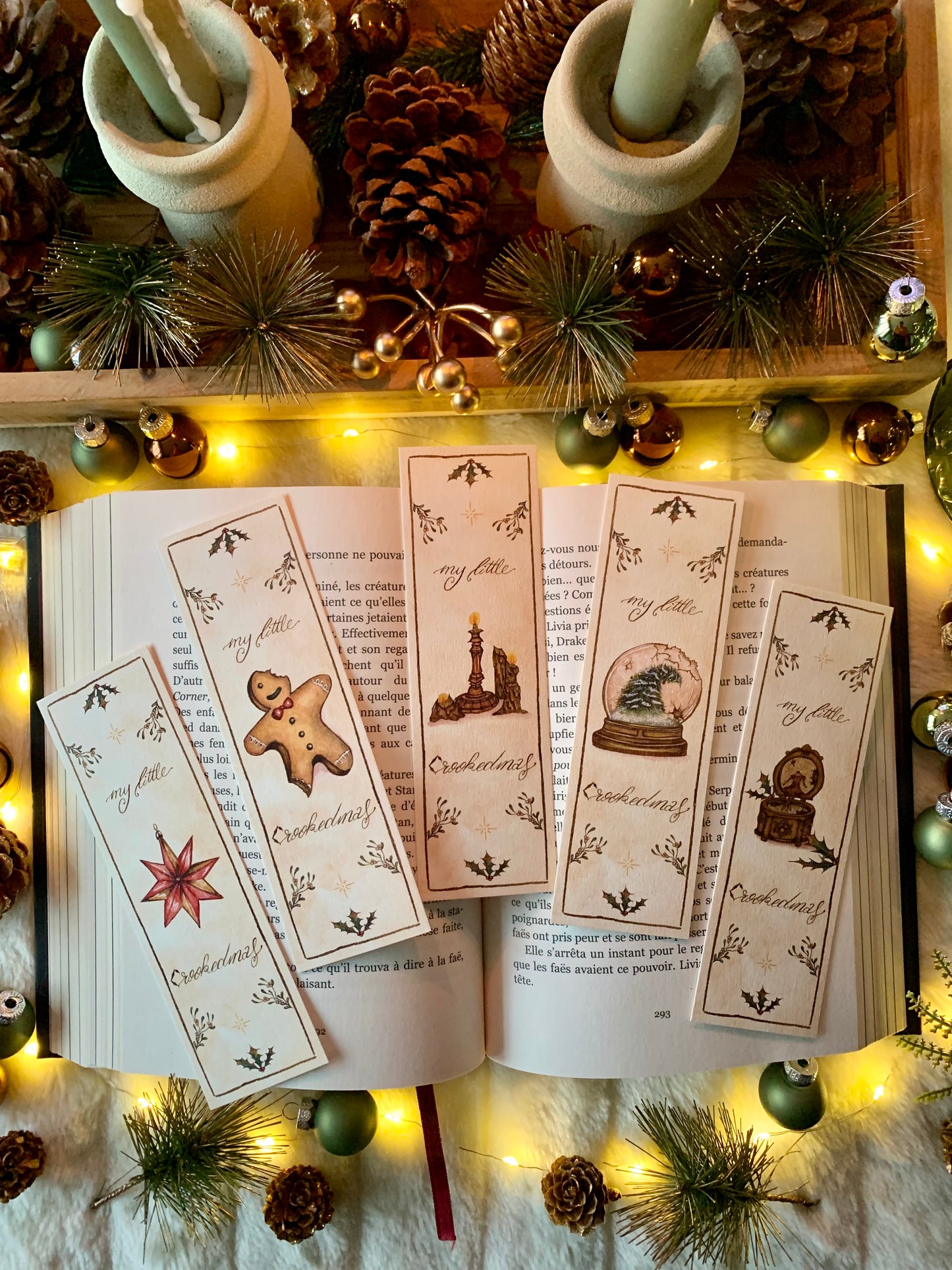 Marque-pages "My Little Crookedmas"
