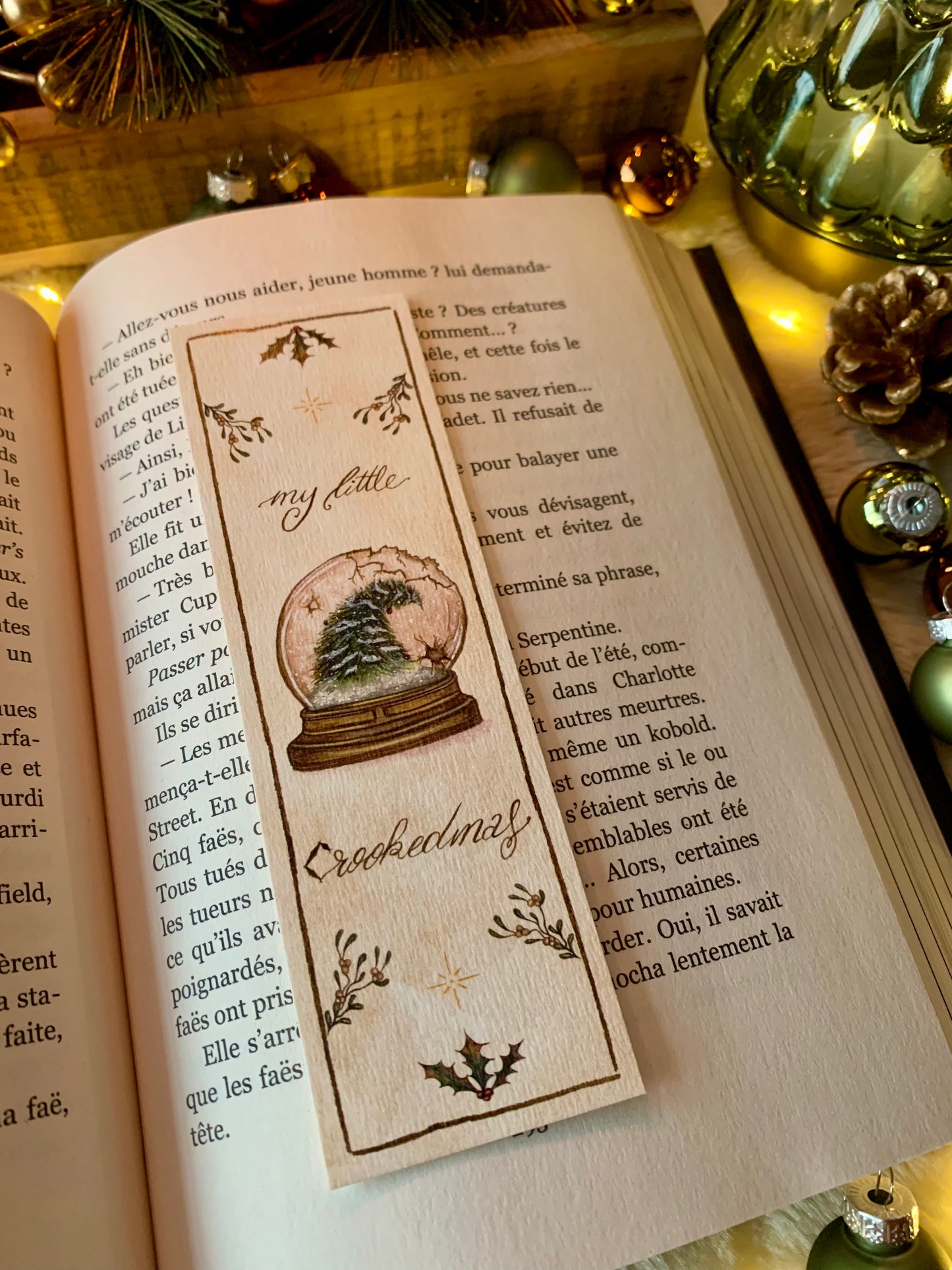 Marque-pages "My Little Crookedmas"