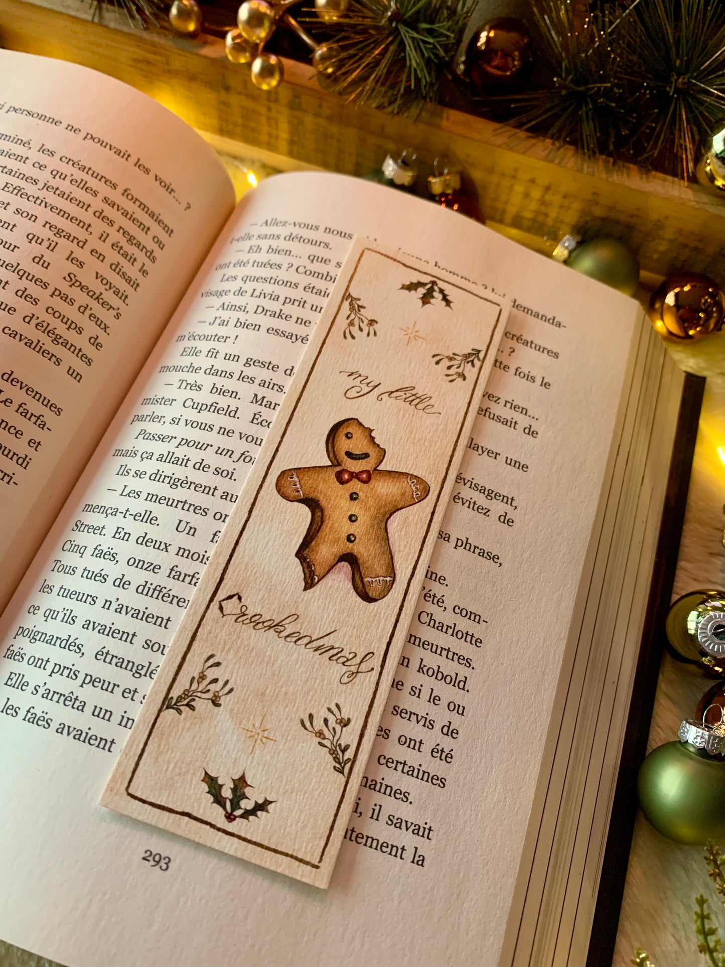 Marque-pages "My Little Crookedmas"