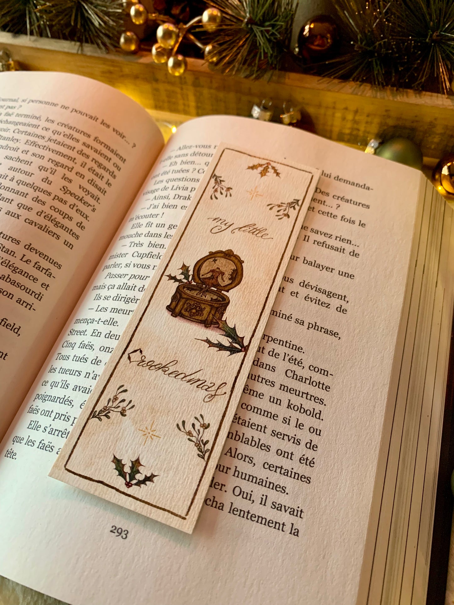 Marque-pages "My Little Crookedmas"