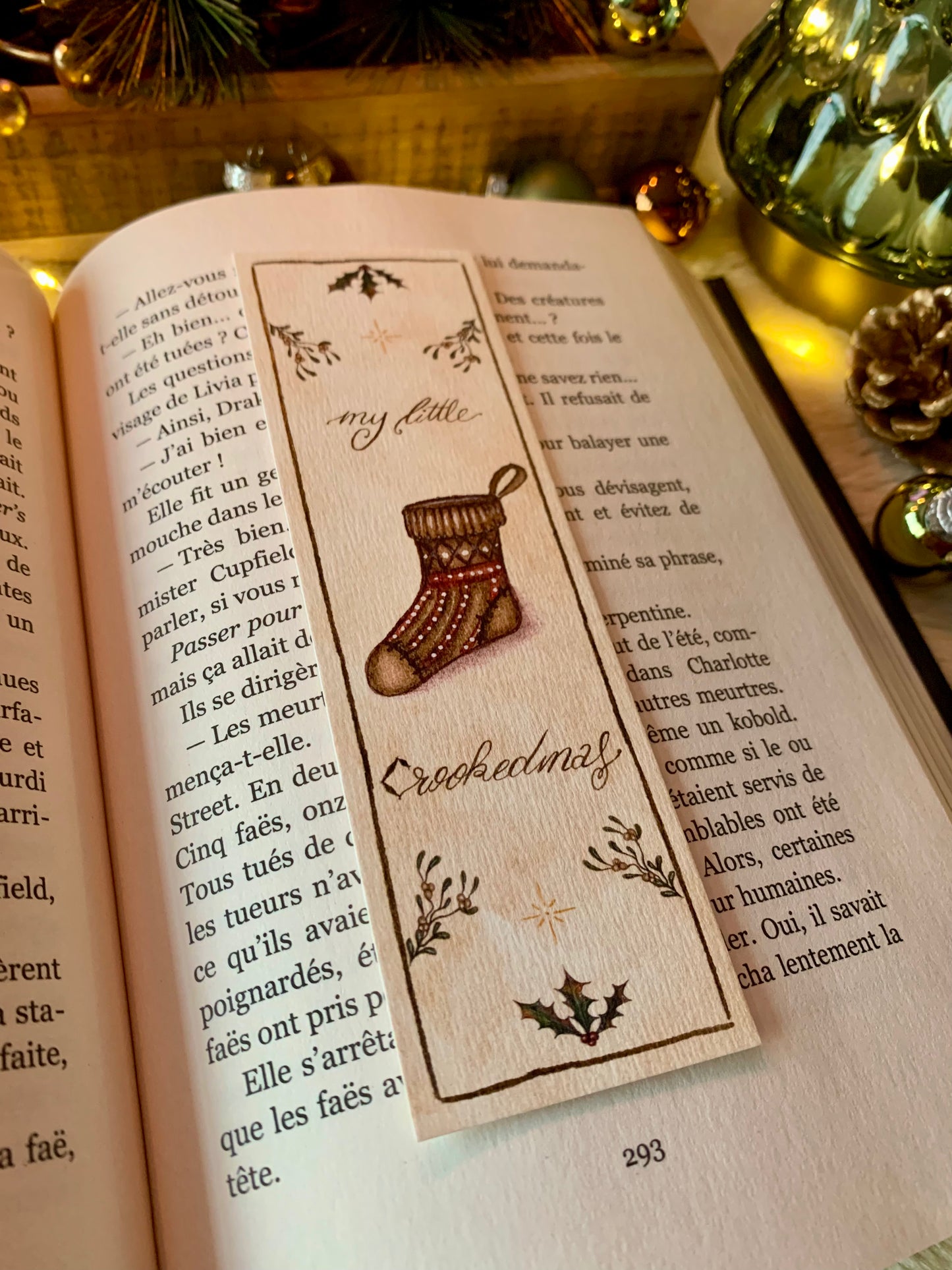 Marque-pages "My Little Crookedmas"