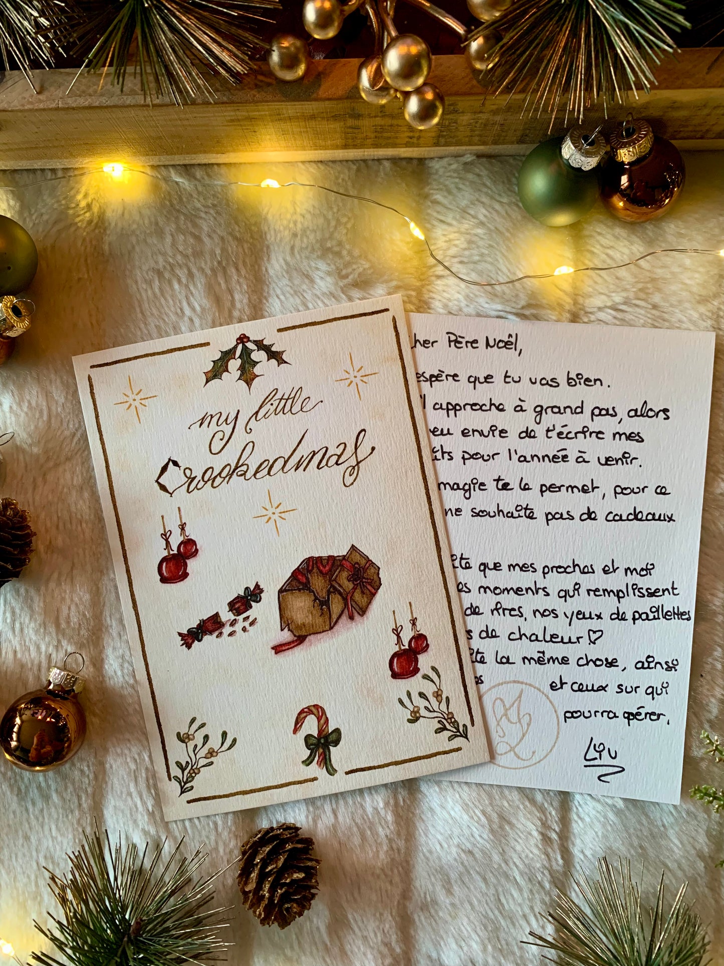 Cartes de voeux "My Little Crookedmas"