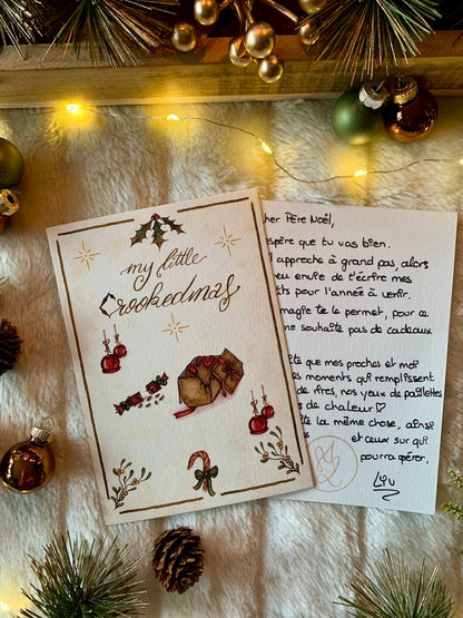Cartes de voeux "My Little Crookedmas"
