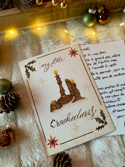 Cartes de voeux "My Little Crookedmas"