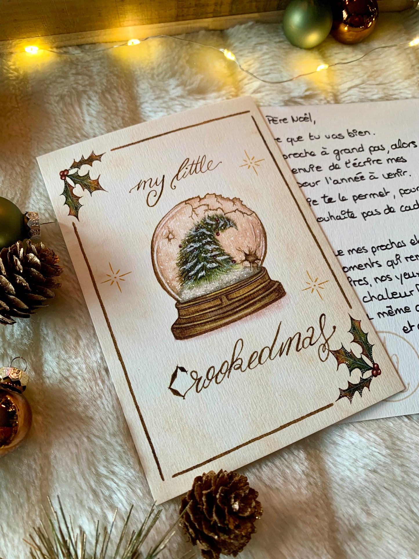 Cartes de voeux "My Little Crookedmas"