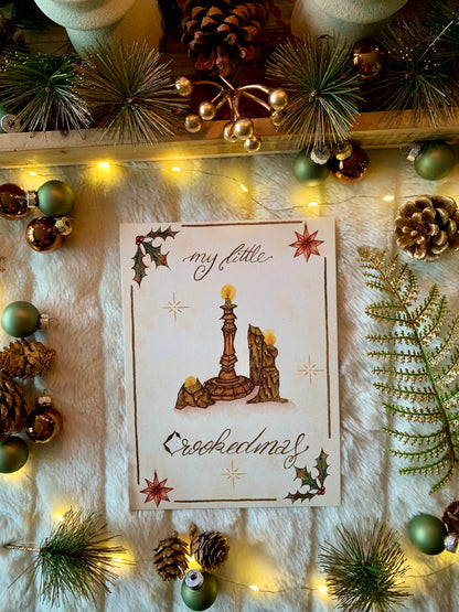 Affiches A5 "My little Crookedmas"