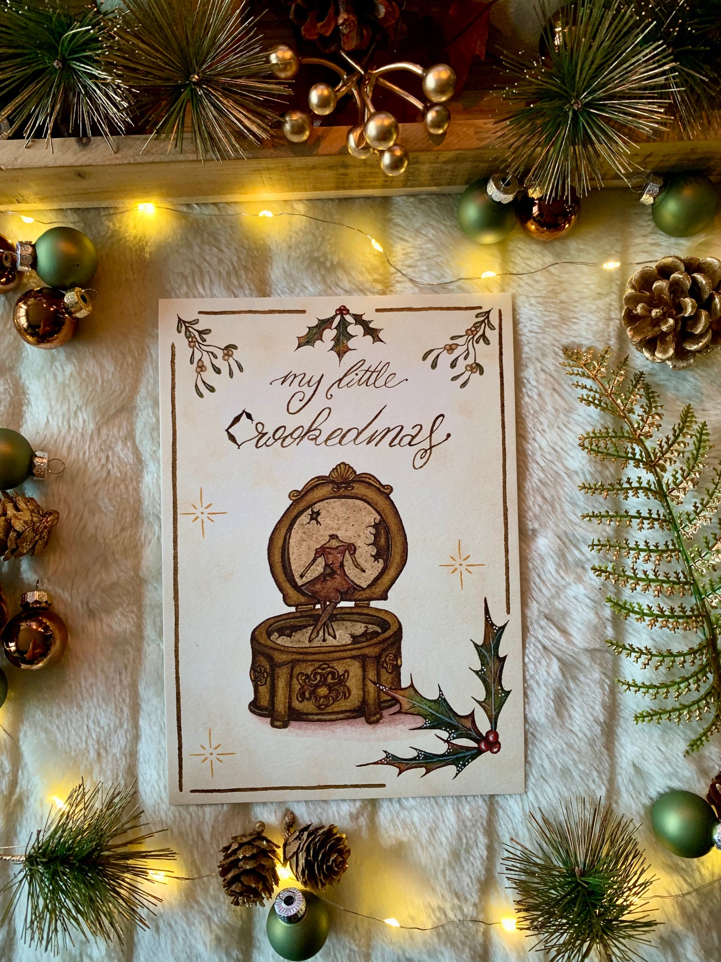 Affiches A5 "My little Crookedmas"